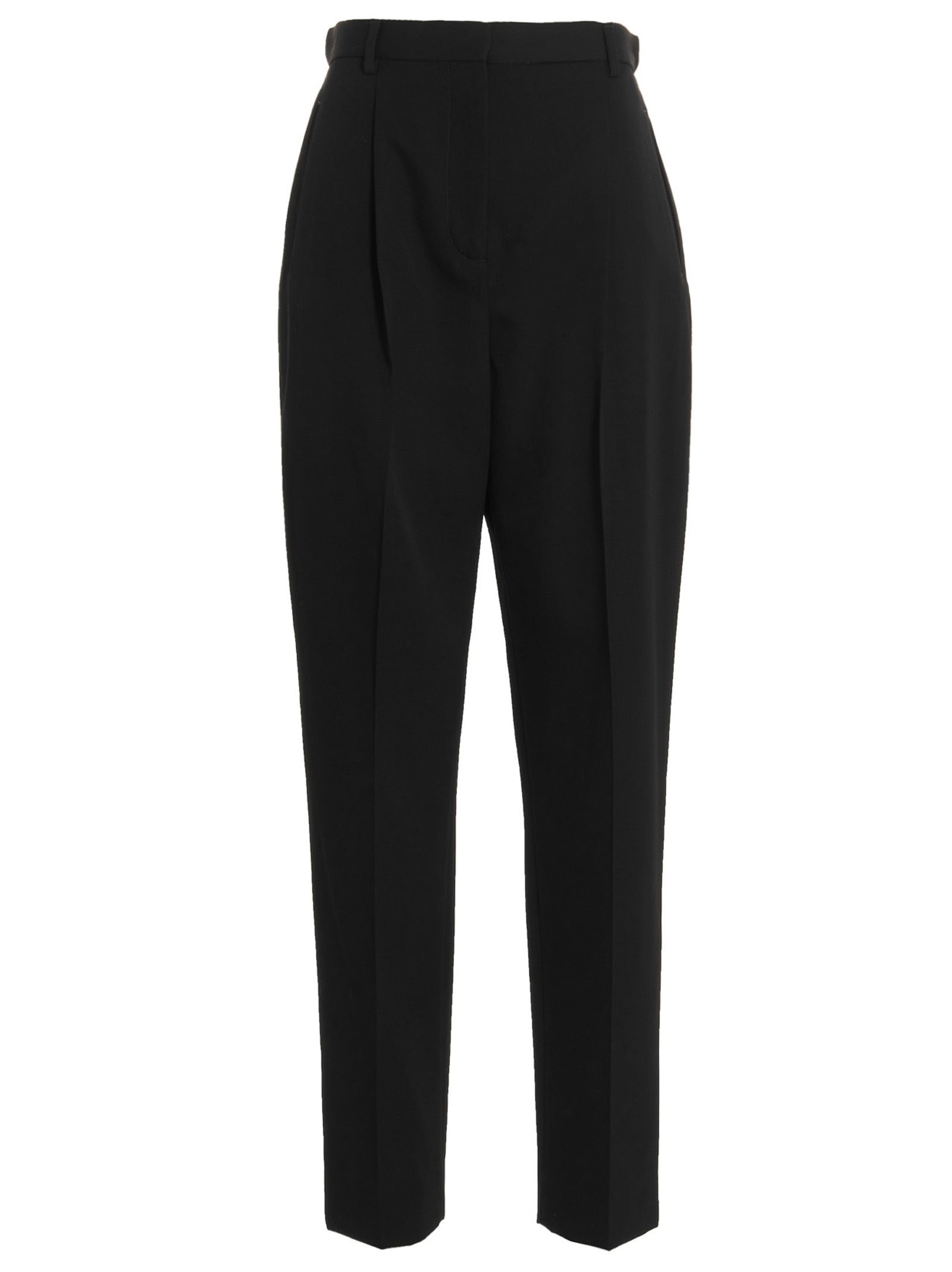 Wool twill pants