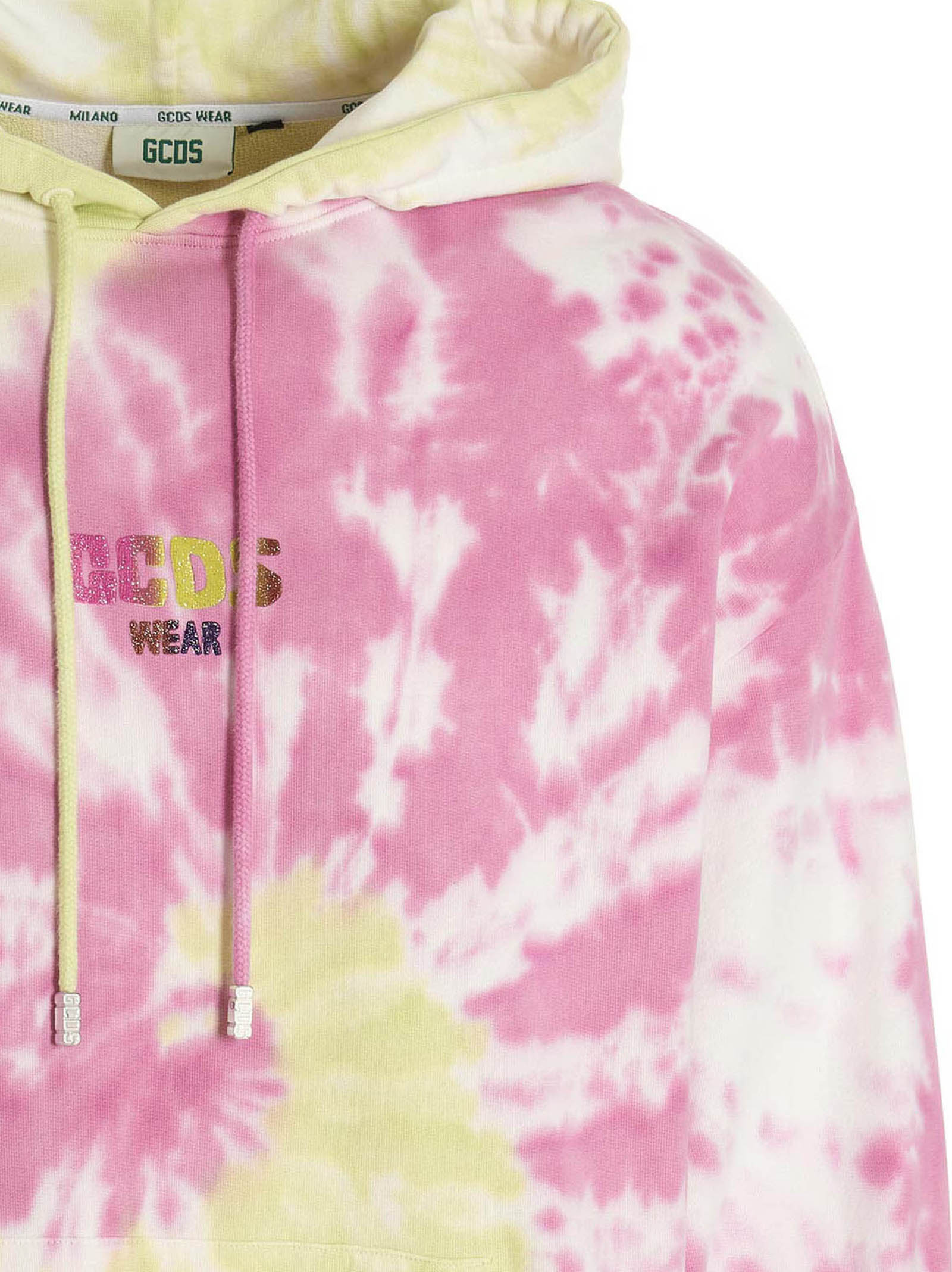 'GCDS Tie Dye' hoodie - immagine 3