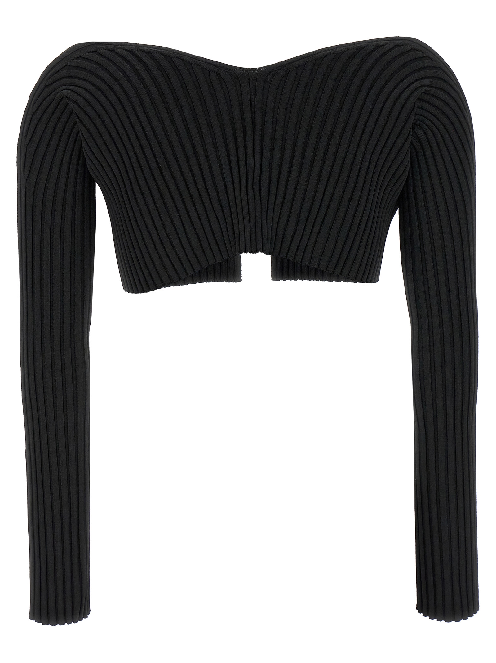 'Le Maille Pralu' cropped cardigan - immagine 2