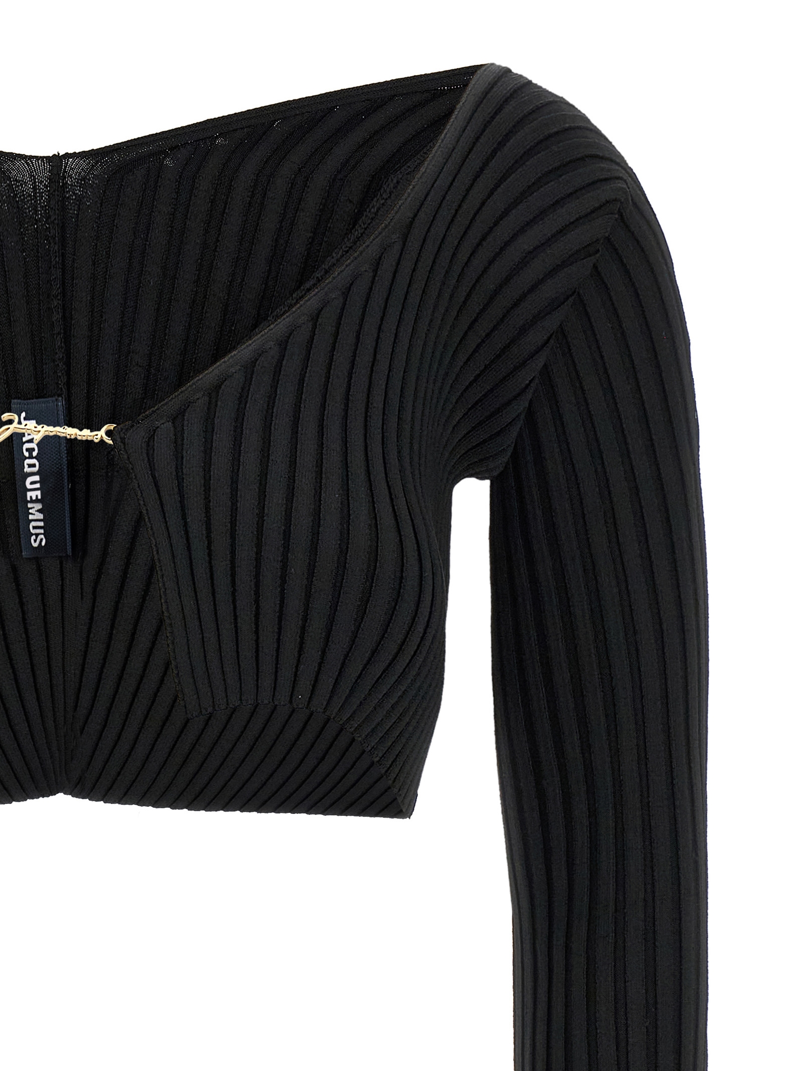 'Le Maille Pralu' cropped cardigan - immagine 3