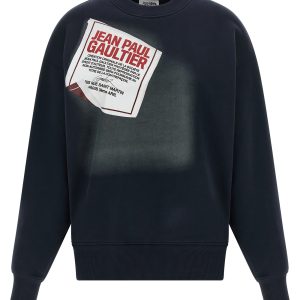 'The Blue Gaultier Label' sweatshirt