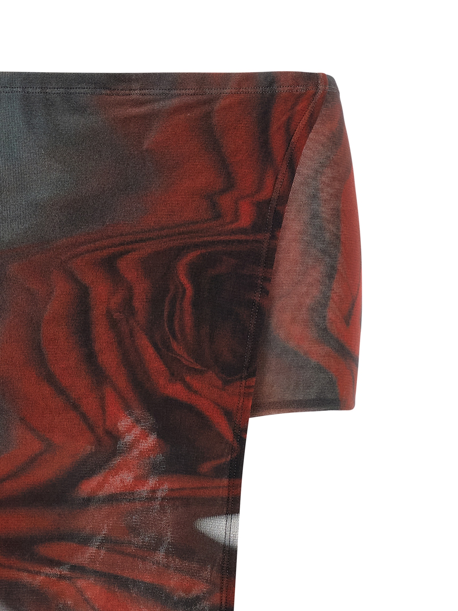 'The Red Blurry Roses' skort - immagine 3