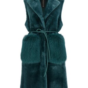 'Merino Straight-Volpe Shadow' vest