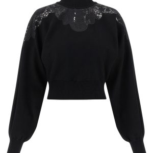 Tulle lace sweater