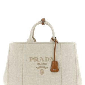 Extra large 'Prada Jardinière' shopping bag
