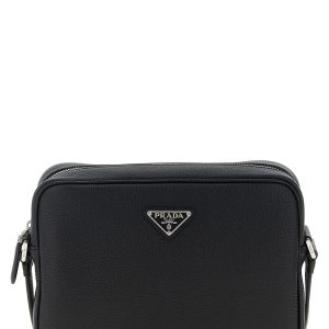 Leather shoulder strap