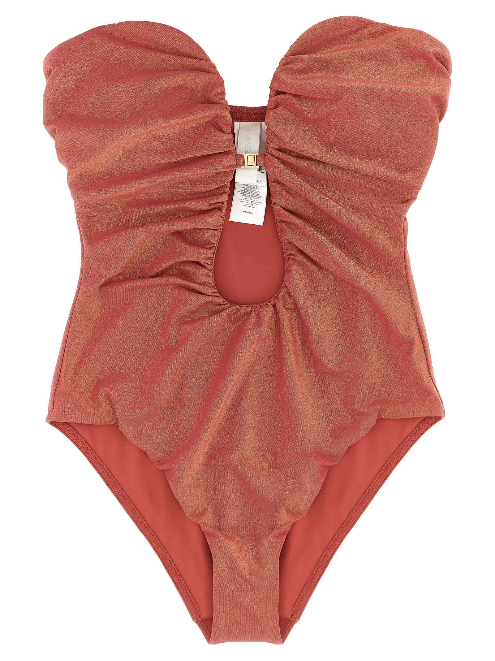 'Rhiannon Deep Plunge' one-piece swimsuit