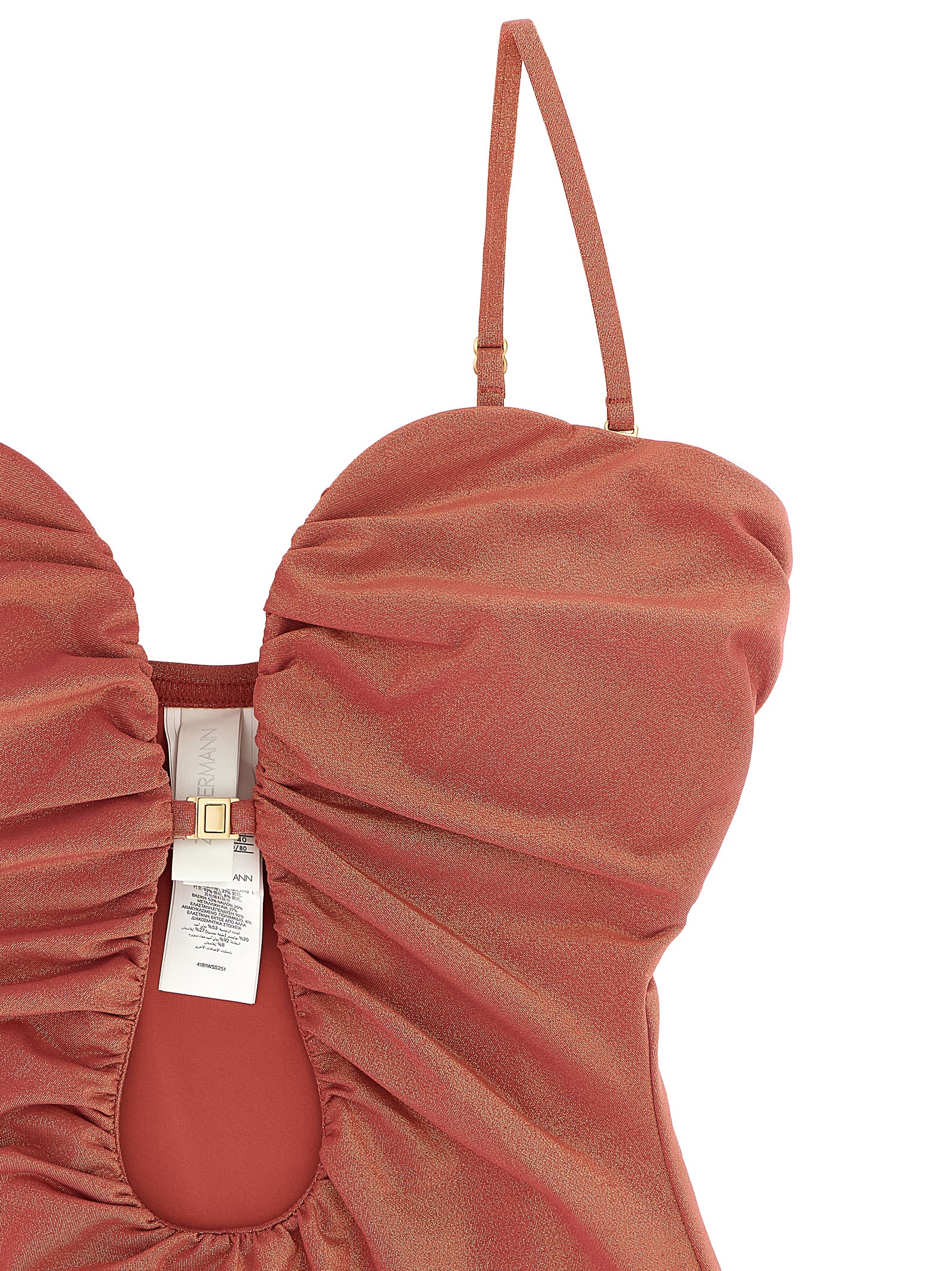 'Rhiannon Deep Plunge' one-piece swimsuit - immagine 3