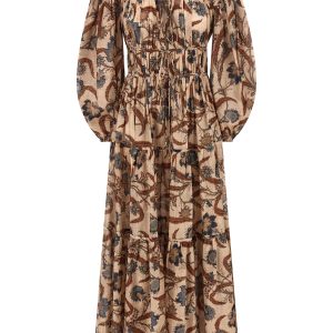 'Ascension Tie Billow Maxi' dress