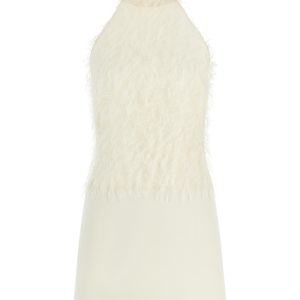 Fils coupés insert dress