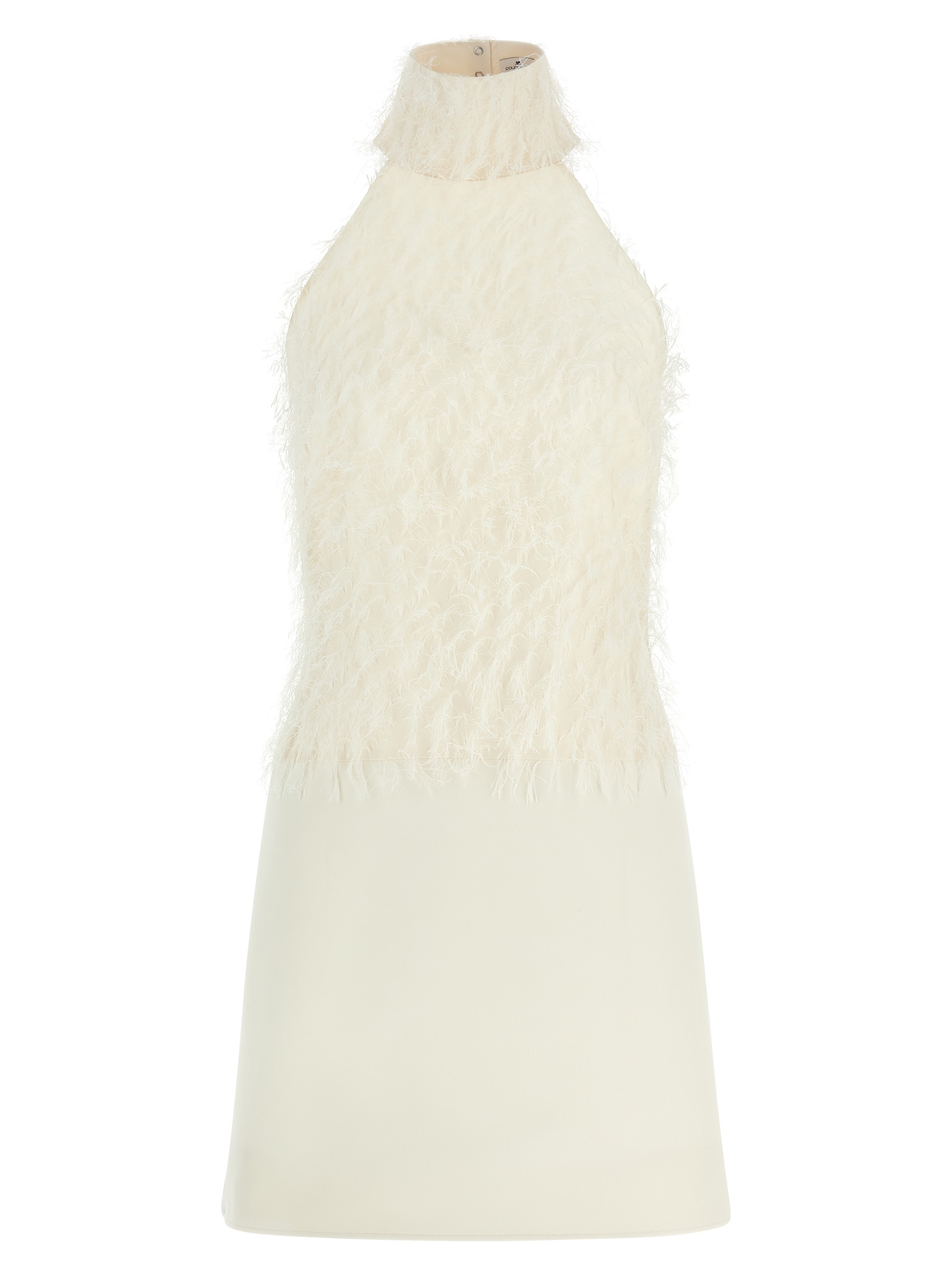 Fils coupés insert dress