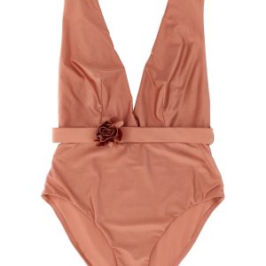 'Lucky Plunge Flower' one-piece swimsuit