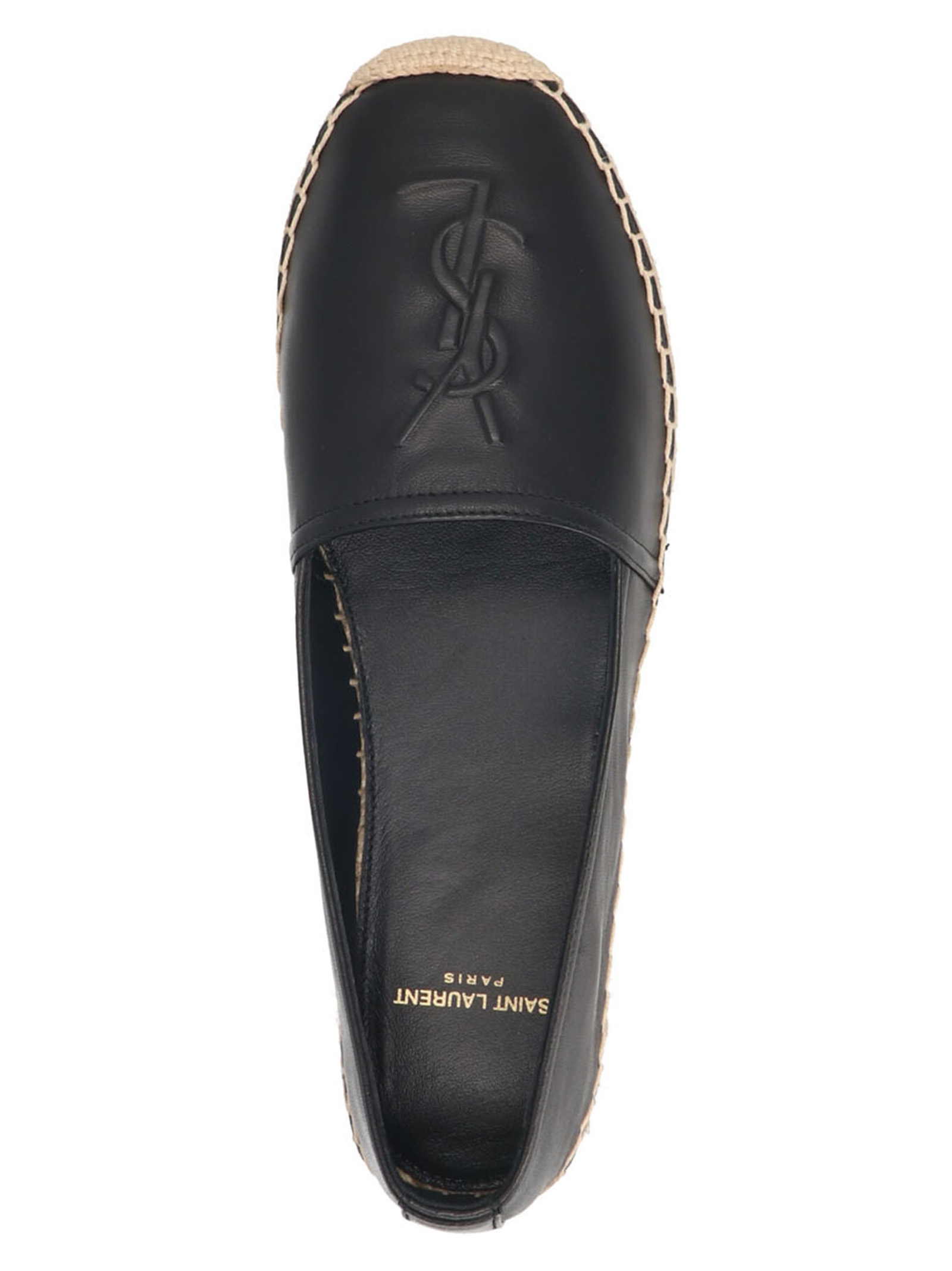 Logo leather espadrilles - immagine 3