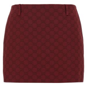 'GG Gucci Rosso Ancora' skirt