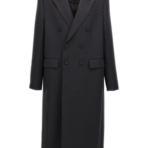 Double-breasted coat