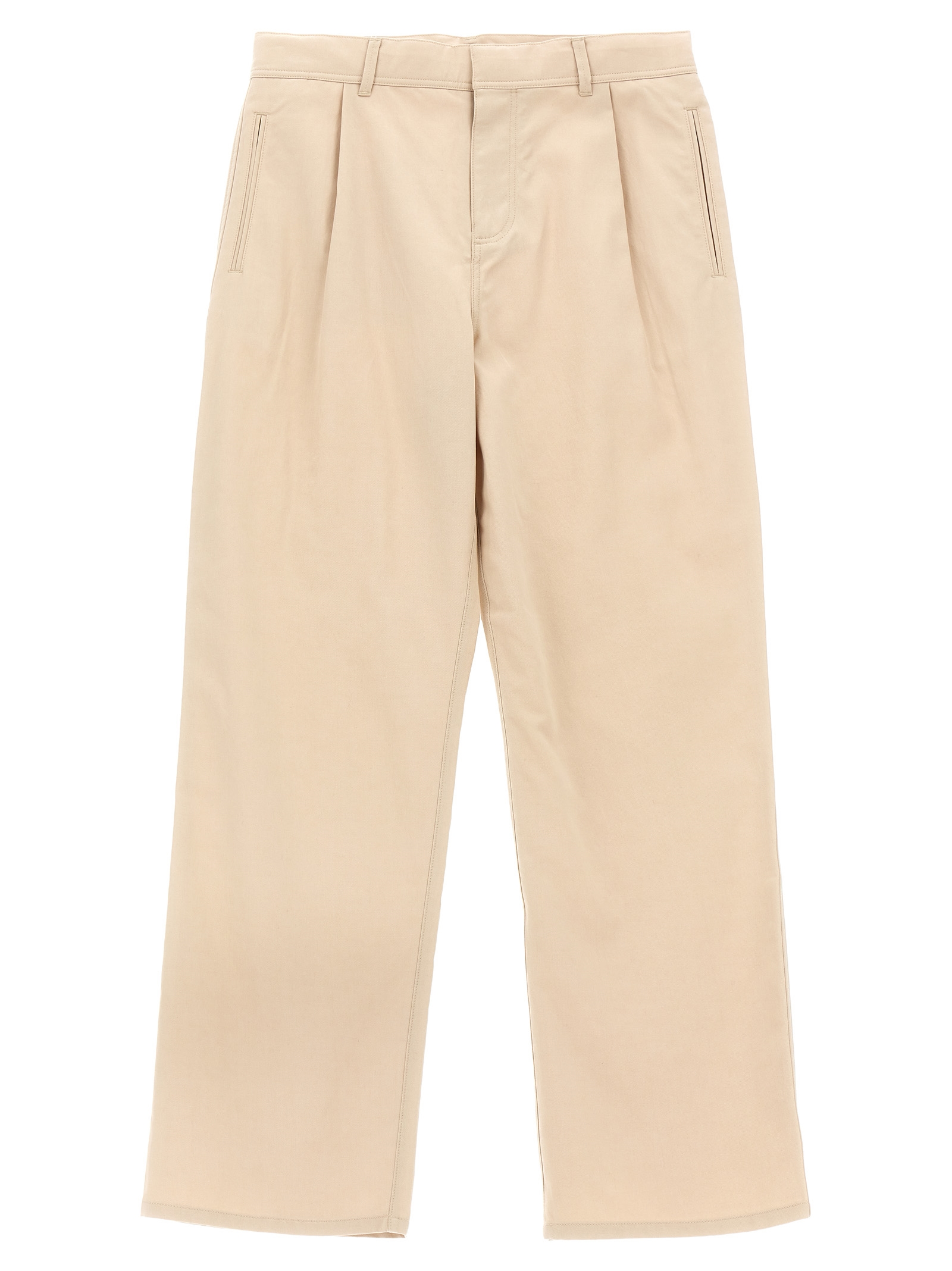 Logo embroidery pants