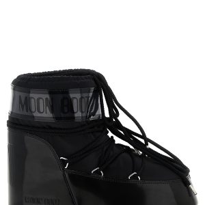 'Icon Low Glance' ankle boots