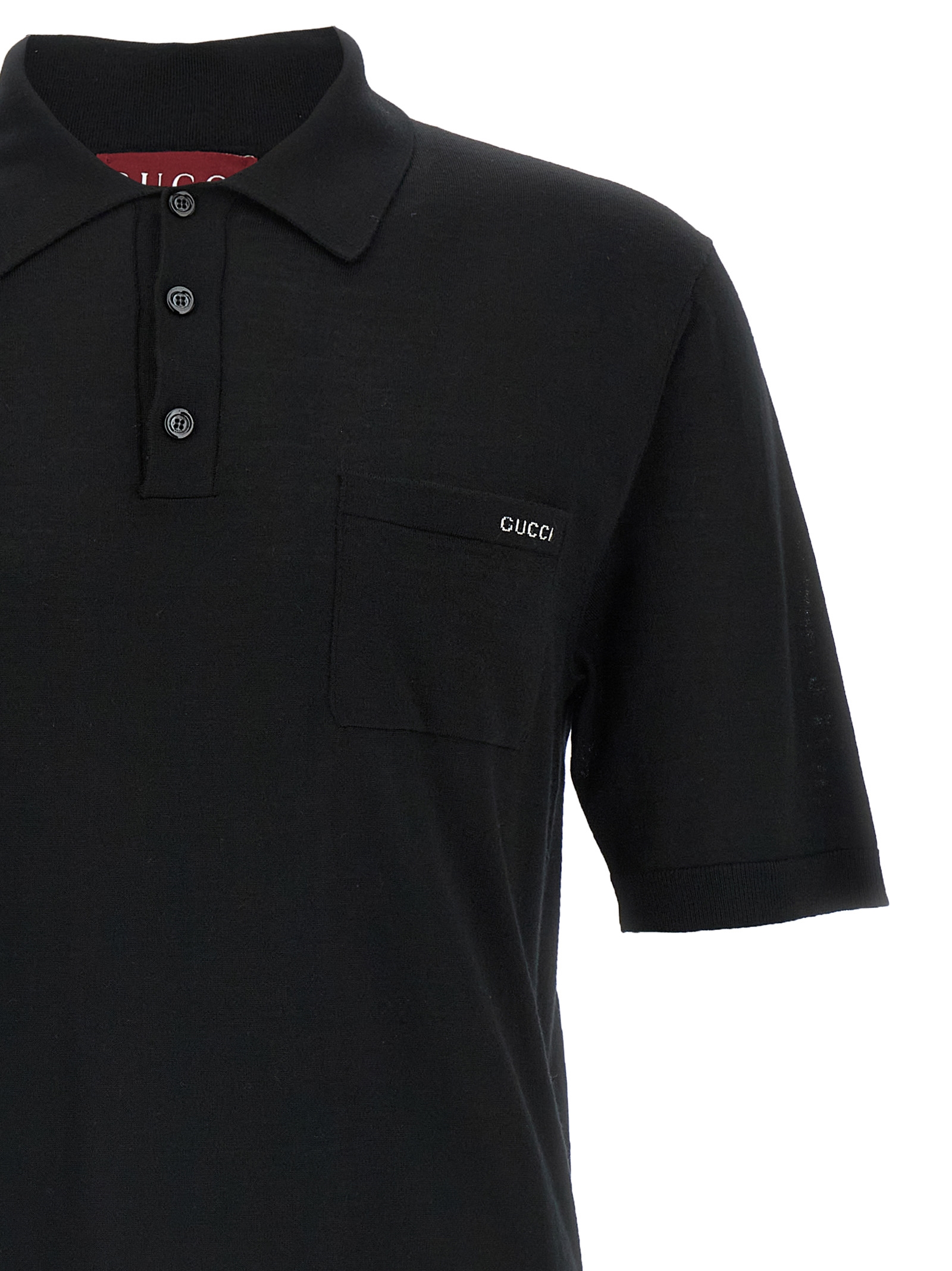 'Intarsio Gucci' polo shirt - immagine 3