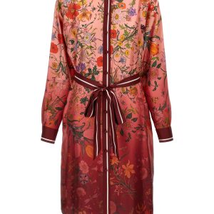 'Gucci Flora' print dress