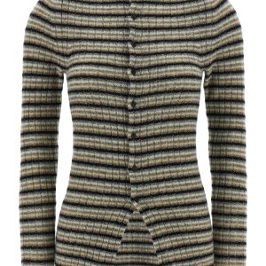 Striped cardigan