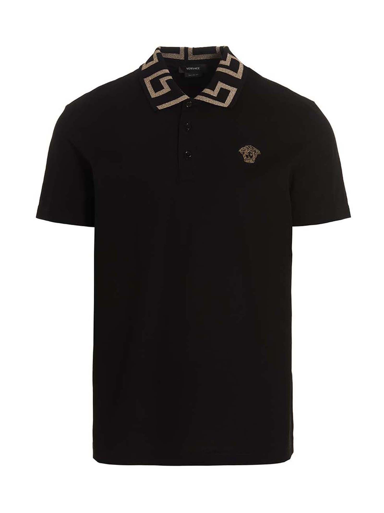 'Greca' polo shirt