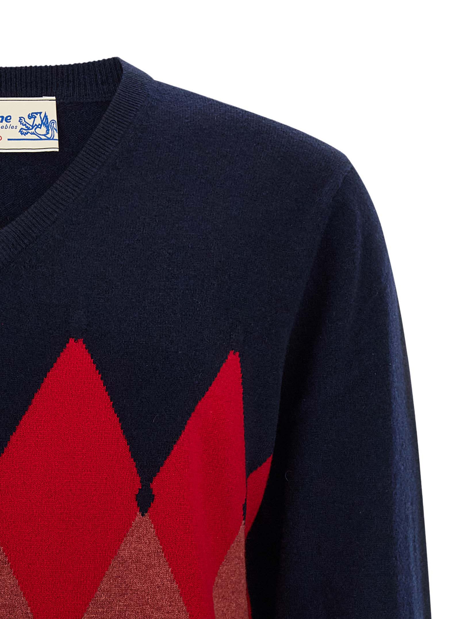 Argyle pattern sweater - immagine 3