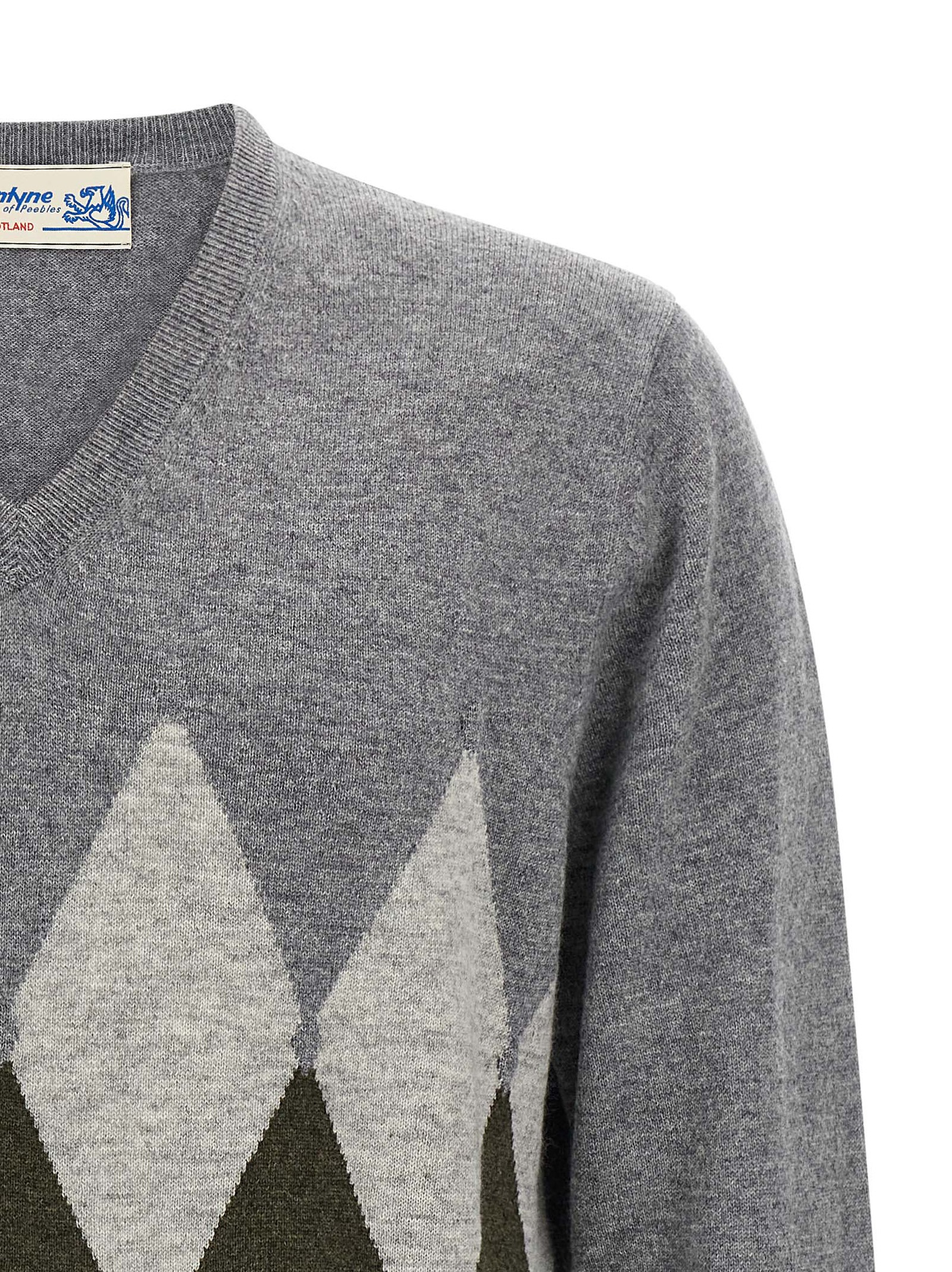 Argyle pattern sweater - immagine 3