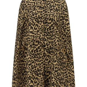 Valentino Garavani cape in animalier cloth