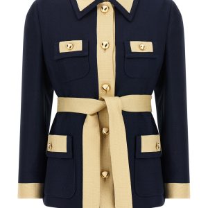 Valentino Garavani belted caban