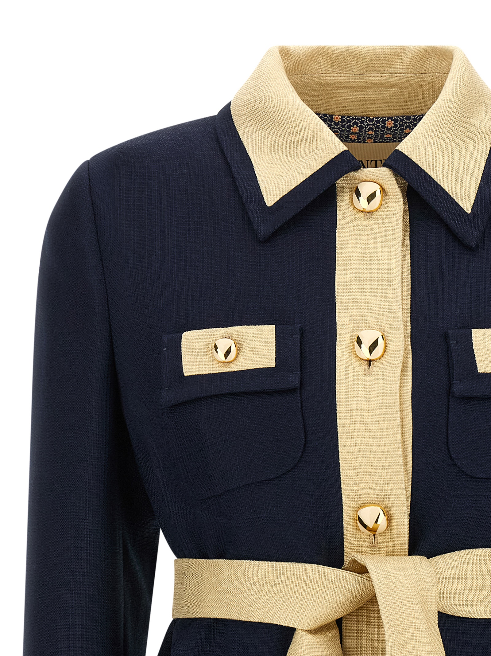 Valentino Garavani belted caban - immagine 3