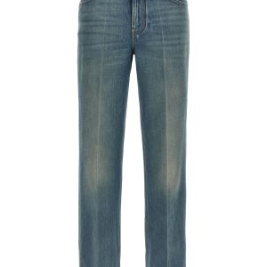 Valentino Garavani jacquard jeans