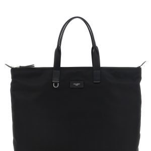 Big logo patch shopping bag