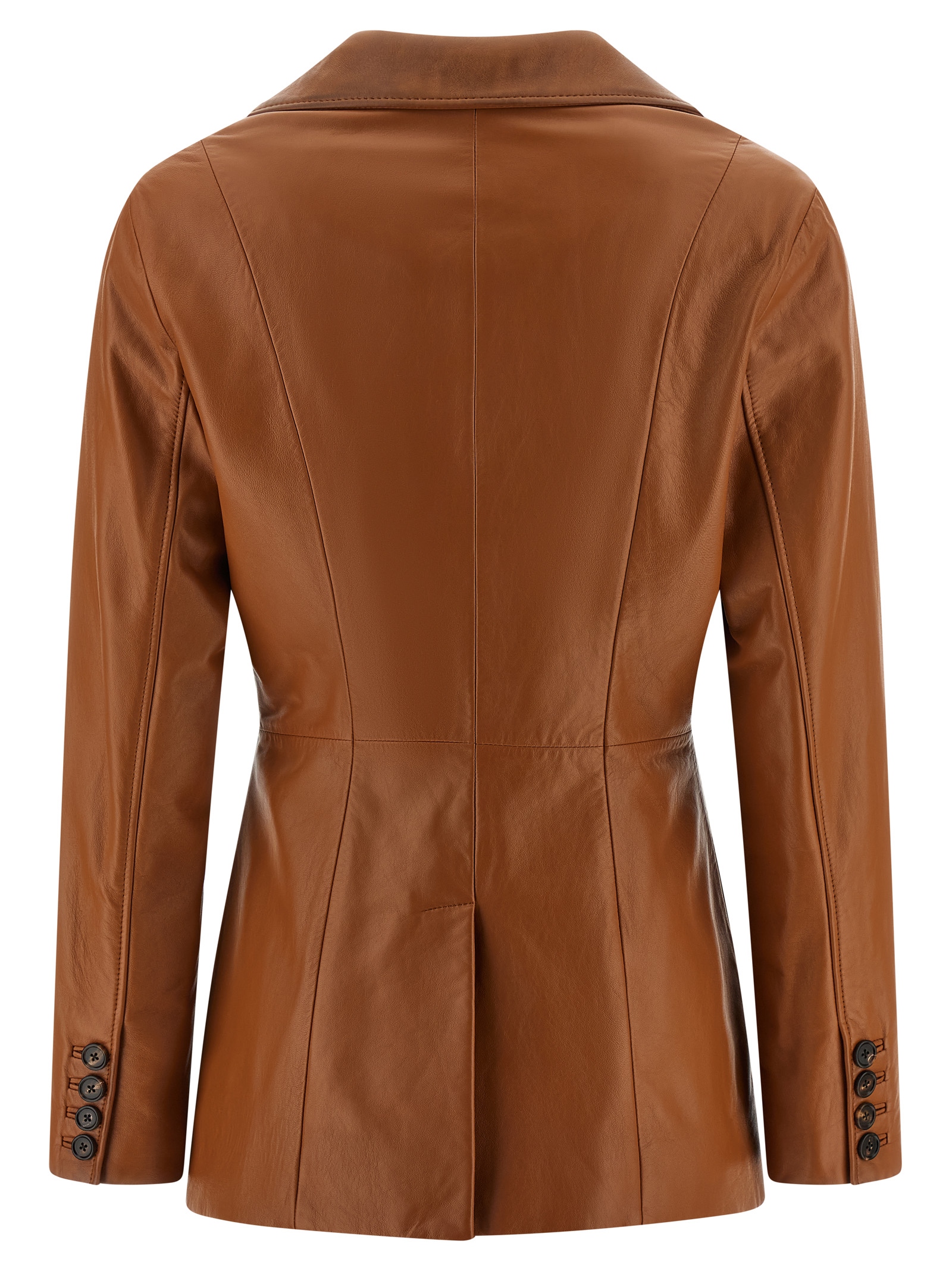 Leather blazer - immagine 2