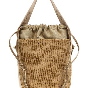 'Woody small bucket bag