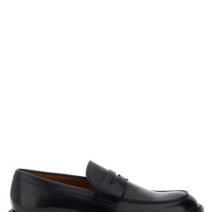 Leather loafers