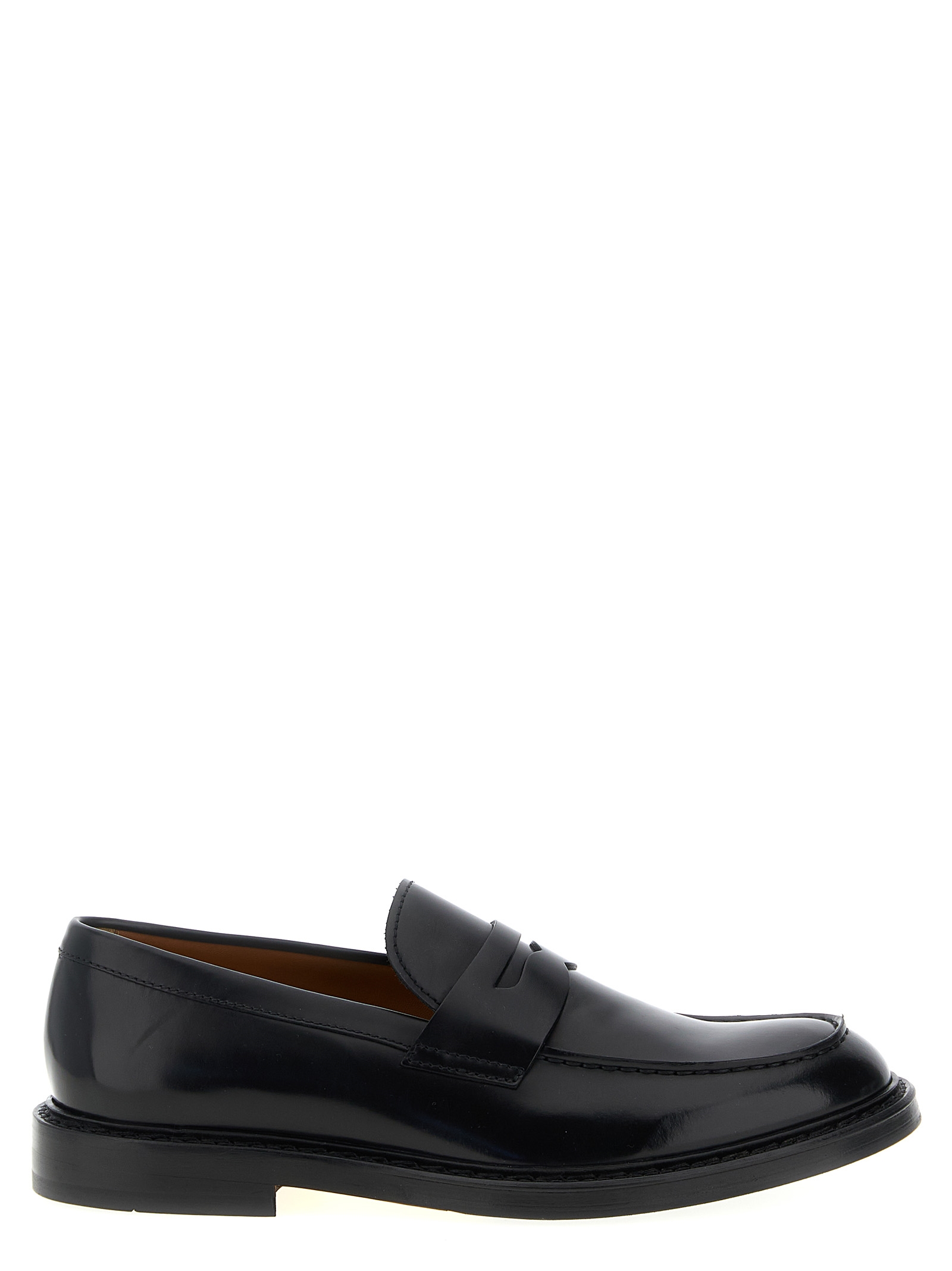 Leather loafers