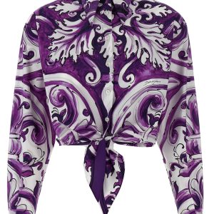 'Maiolica' print shirt