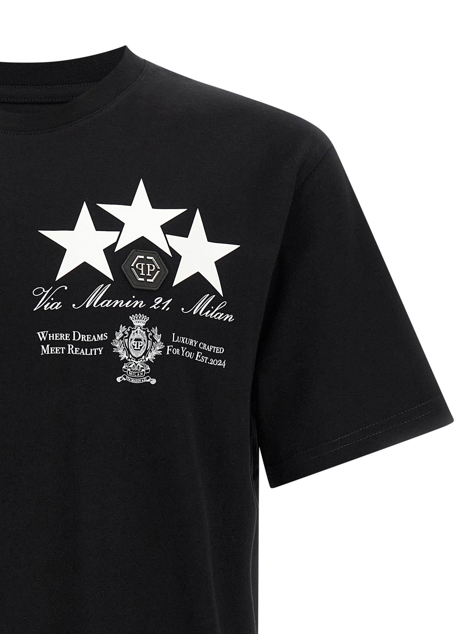 Print and patch t-shirt - immagine 3