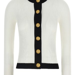 Two-tone cardigan