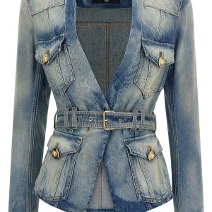 Denim blazer