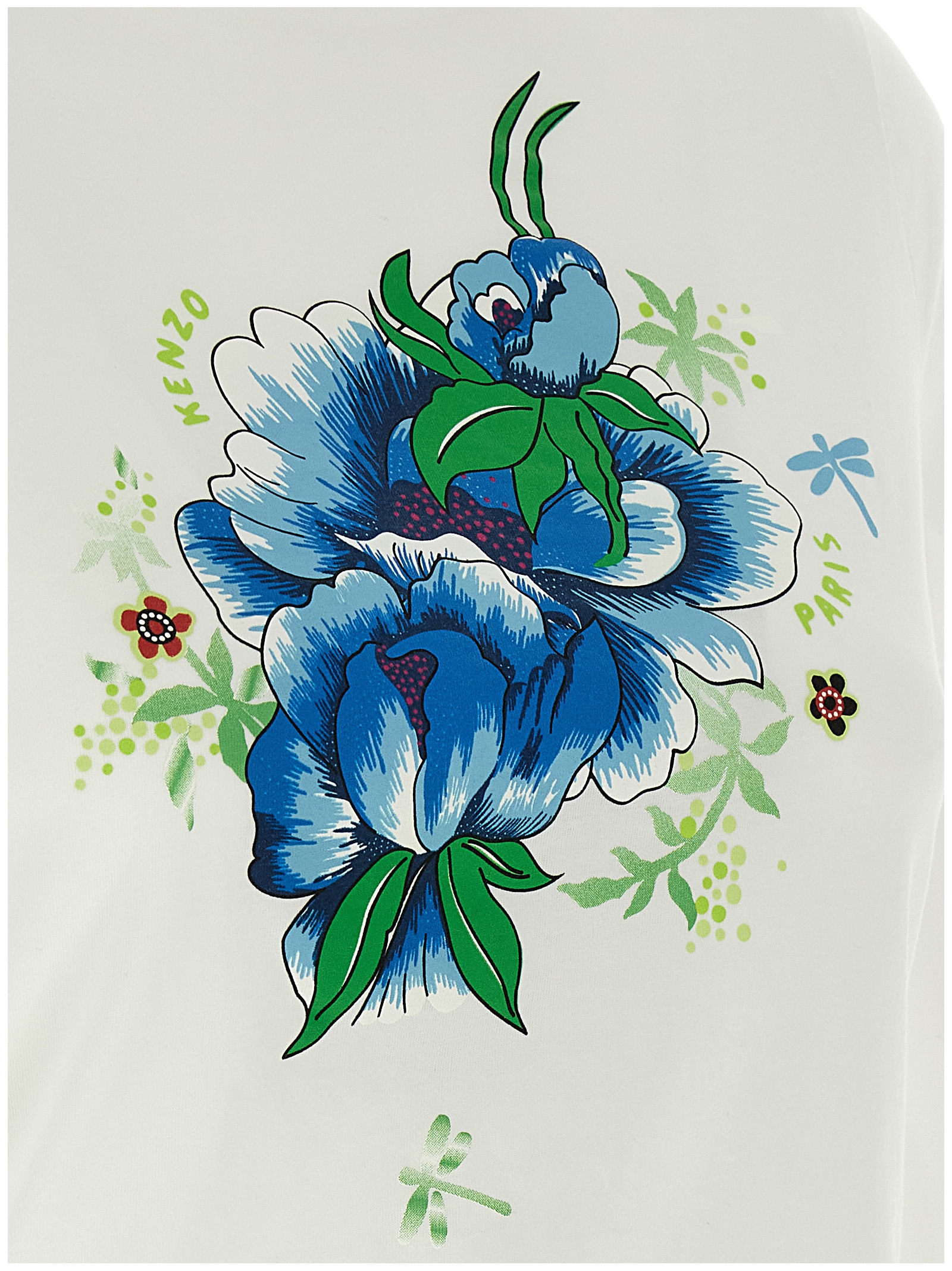 'Kenzo Peonies' T-shirt - immagine 4