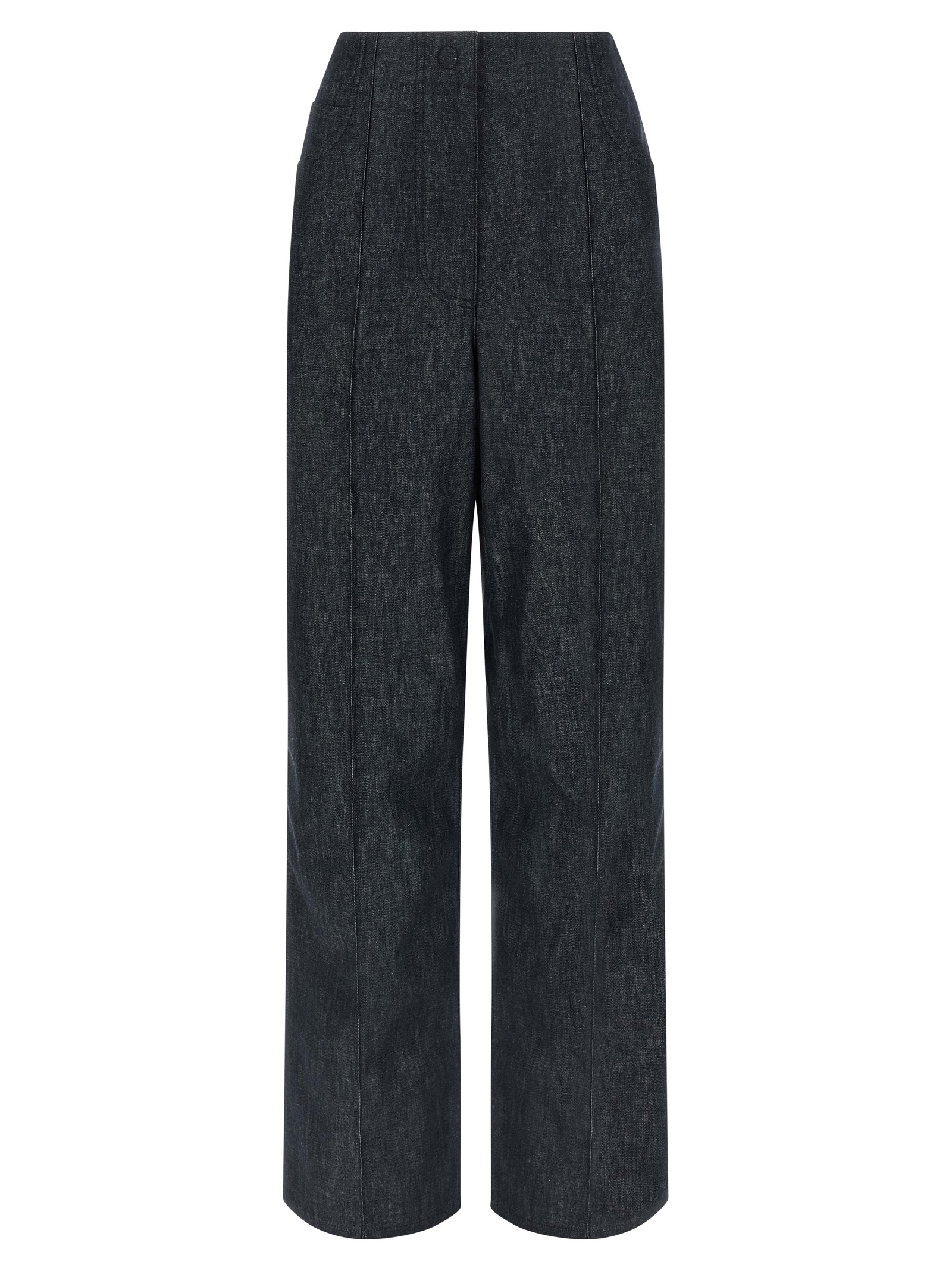 'Fendi Roma' patch jeans