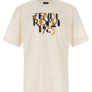 'Fendi Roma 1925' print T-shirt