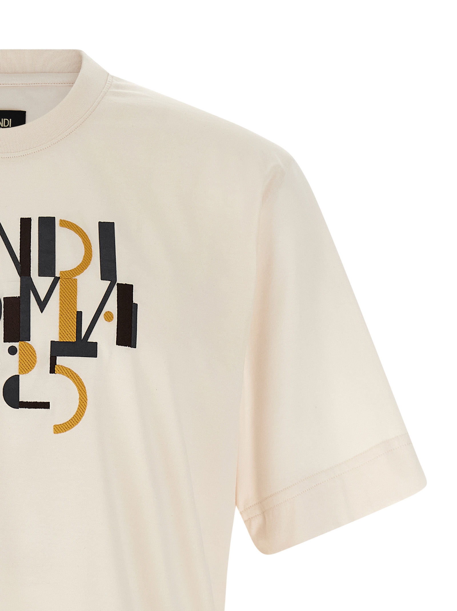'Fendi Roma 1925' print T-shirt - immagine 3