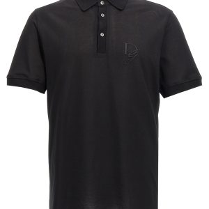 Logo embroidery polo shirt
