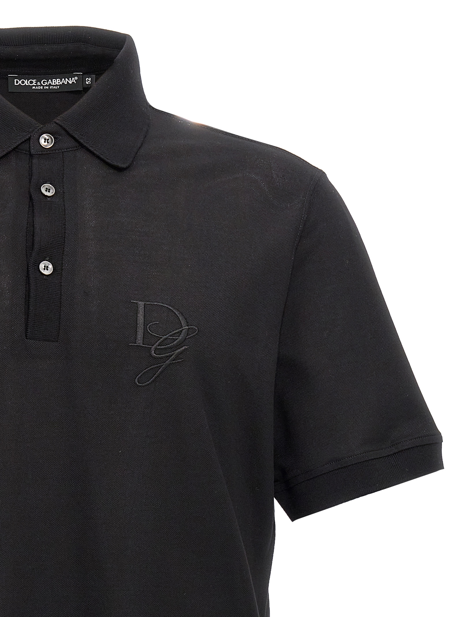 Logo embroidery polo shirt - immagine 3