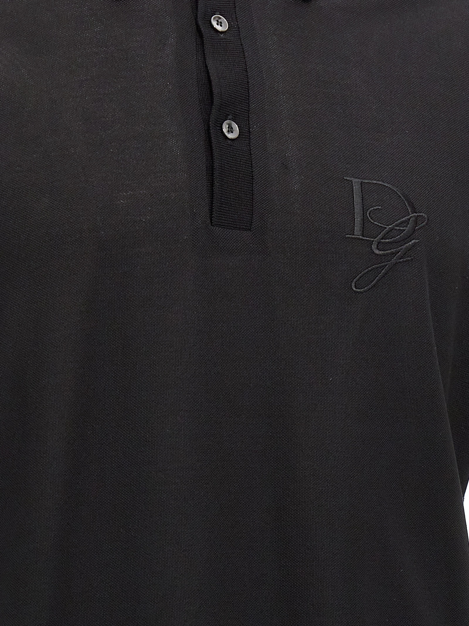 Logo embroidery polo shirt - immagine 4
