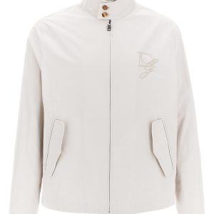 Logo embroidery jacket