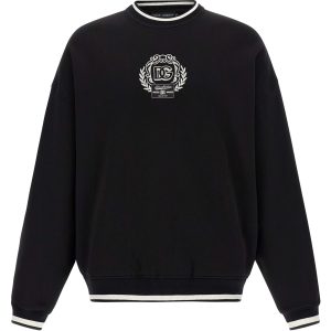 Logo embroidery sweatshirt