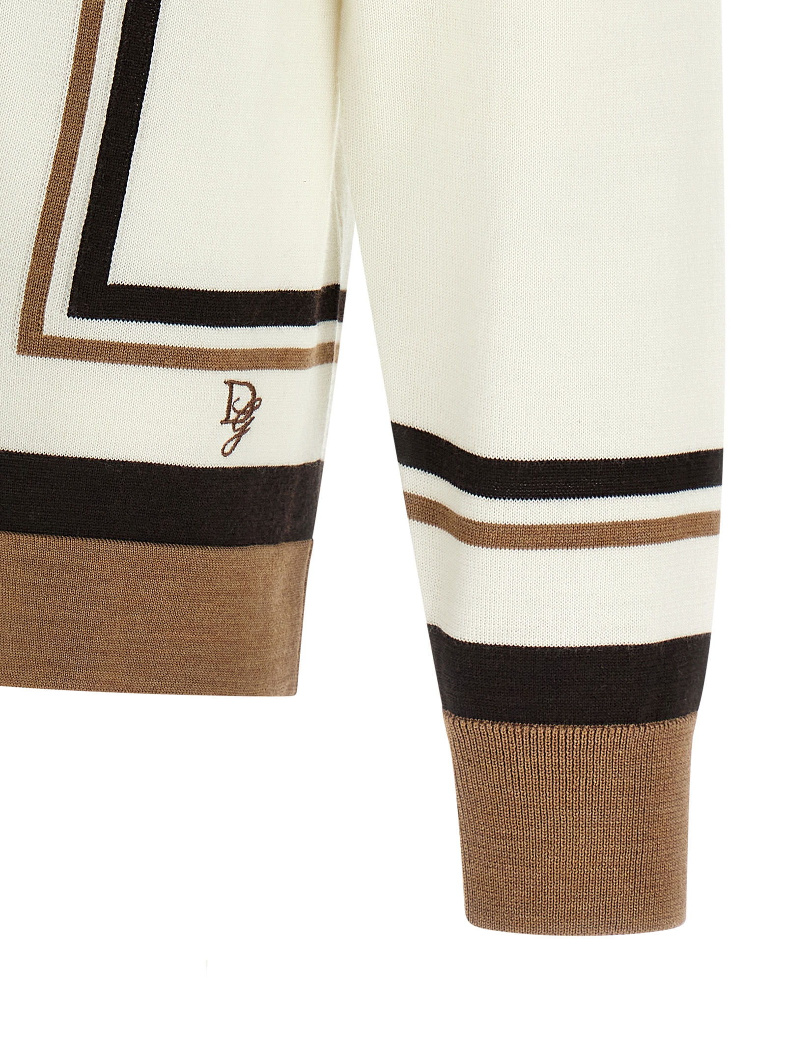 Logo embroidery cardigan - immagine 4